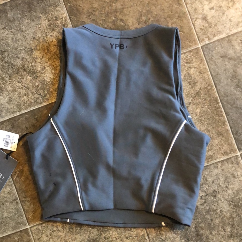 ABERCROMBIE YPB sculptLUX Curve Love Plunge Henley Slim Tank NWT - Picture 12 of 13